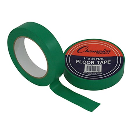 Champion Sports Floor Tape Green CHS1X36FTGN